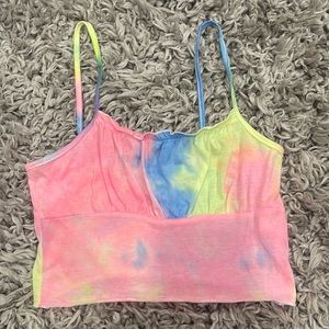 Tie dye crop top